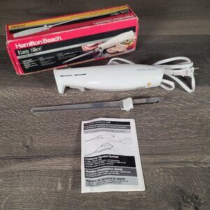 Vintage Hamilton Beach Electric Knife 74200 Easy Slice Lightweight - Tested